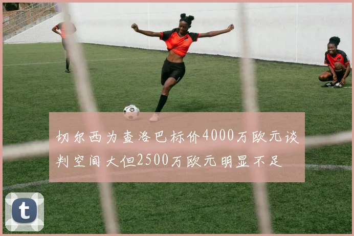 切尔西为查洛巴标价4000万欧元谈判空间大但2500万欧元明显不足